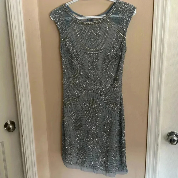 (7)sequin/beaded  dress - Picture 1 of 5